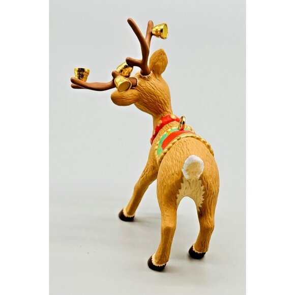 Hallmark Keepsake Collectors Club 2000 Elf Jingle Bell Kringle Reindeer Lot of 3 - Picture 9 of 13